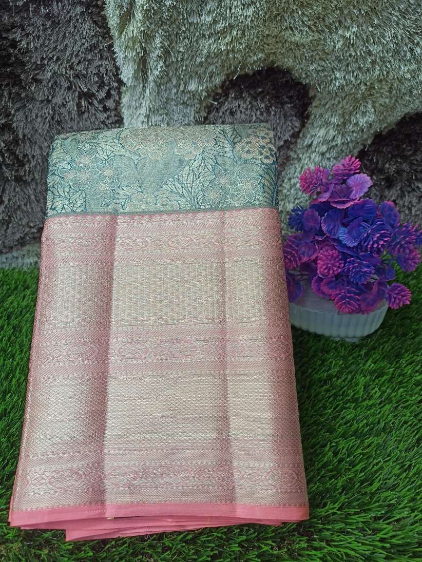 Pure Kanchipuram Silk Saree.