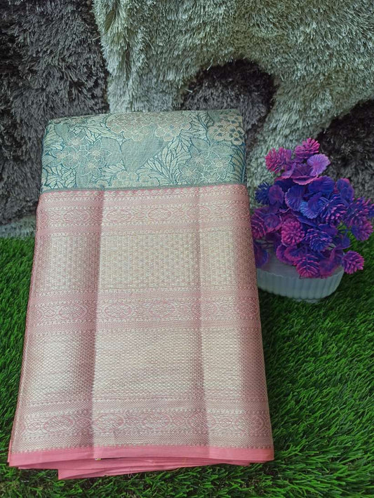 Pure Kanchipuram Silk Saree.