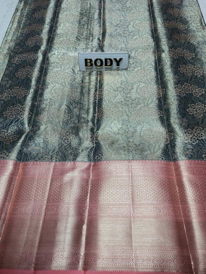 Pure Kanchipuram Silk Saree.