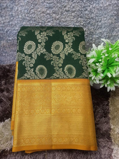 Pure Kanchipuram Silk Saree.