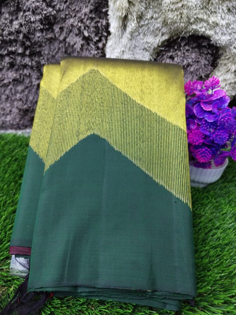 Pure Kanchipuram Silk Saree.