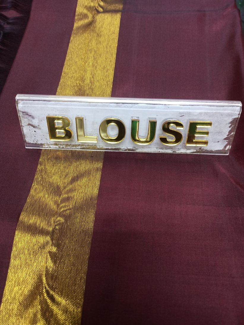 Pure Kanchipuram Silk Saree.