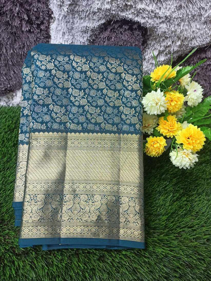 Pure Kanchipuram Silk Saree.