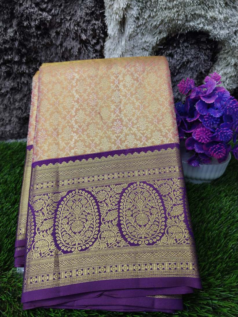 Pure Kanchipuram Silk Saree.