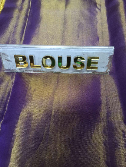 Pure Kanchipuram Silk Saree.