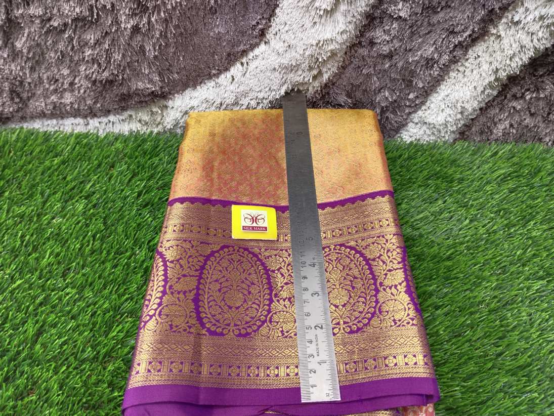 Pure Kanchipuram Silk Saree.