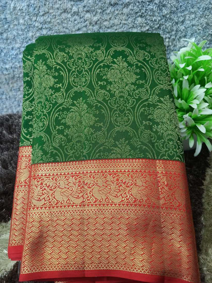 Pure Kanchipuram Silk Saree.