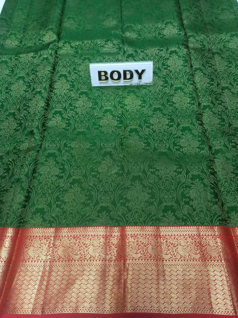 Pure Kanchipuram Silk Saree.