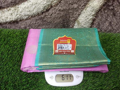 Pure Kanchipuram Silk Saree.