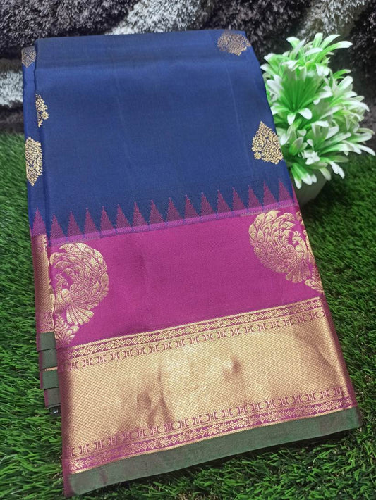 Pure Kanchipuram Silk Saree.