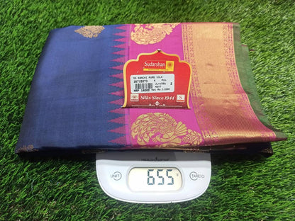 Pure Kanchipuram Silk Saree.