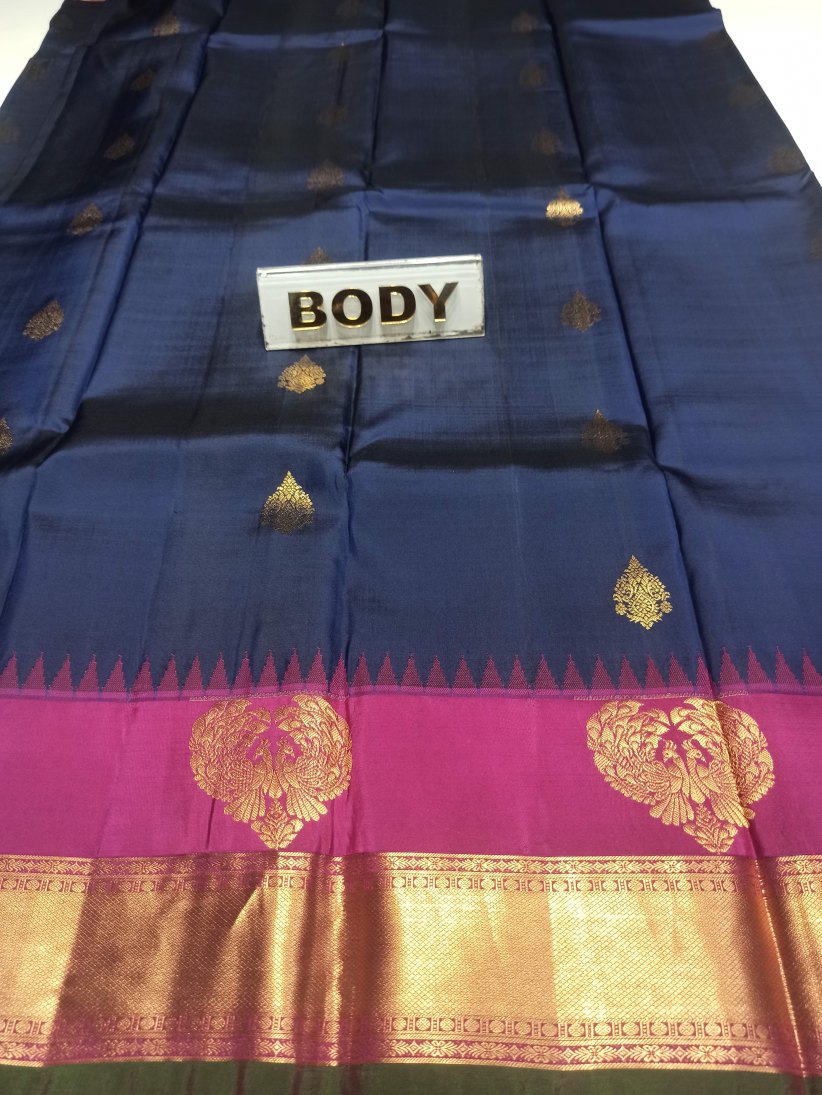 Pure Kanchipuram Silk Saree.