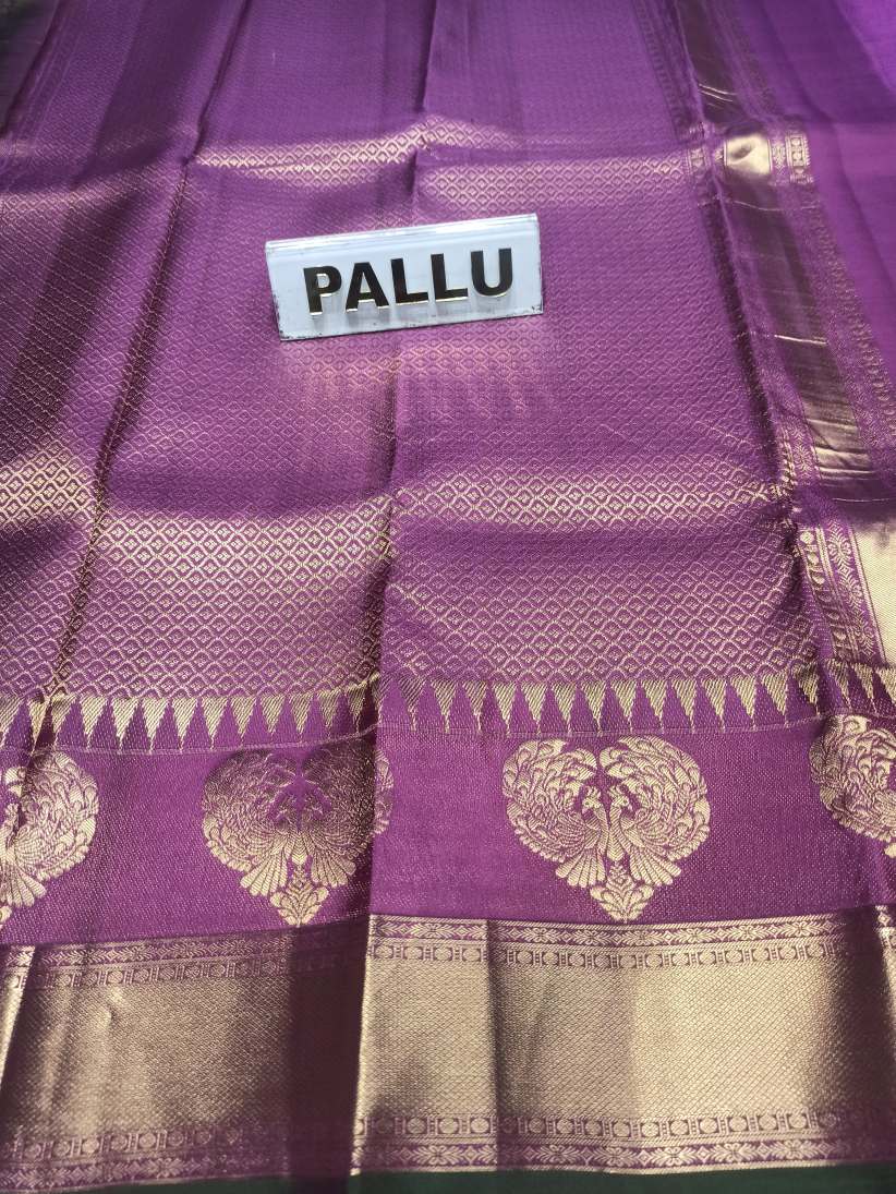 Pure Kanchipuram Silk Saree.