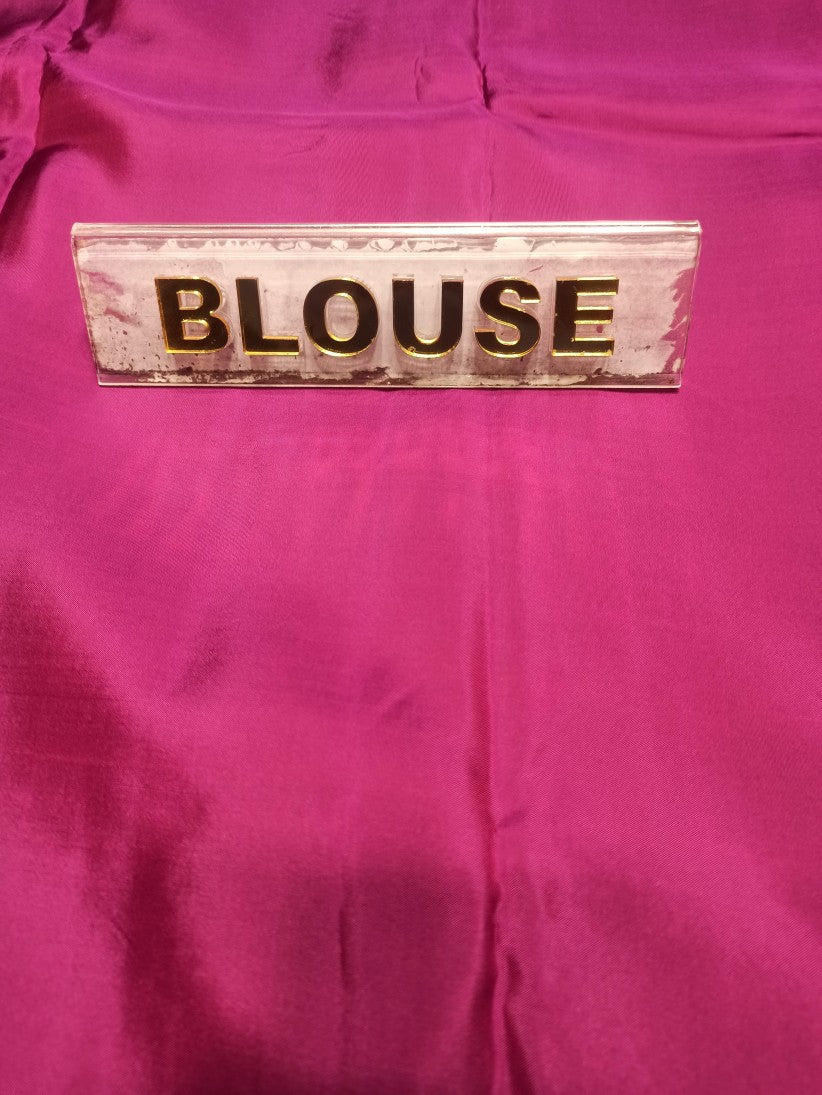 Pure Kanchipuram Silk Saree.