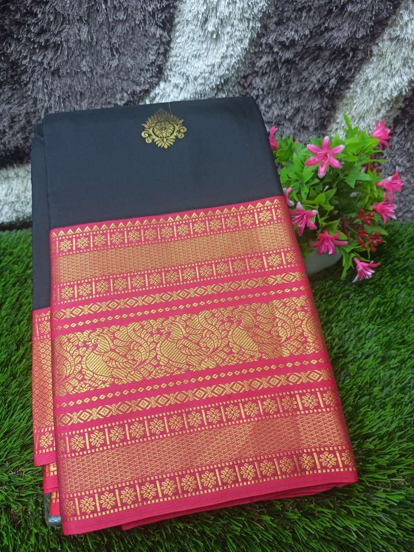 Pure Kanchipuram Silk Saree.