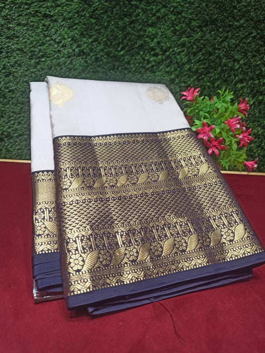 Pure Kanchipuram Silk Saree.