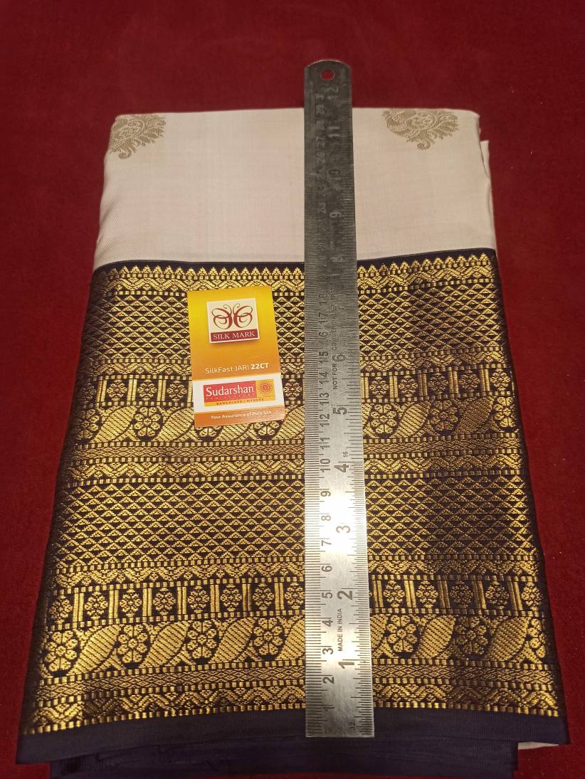 Pure Kanchipuram Silk Saree.