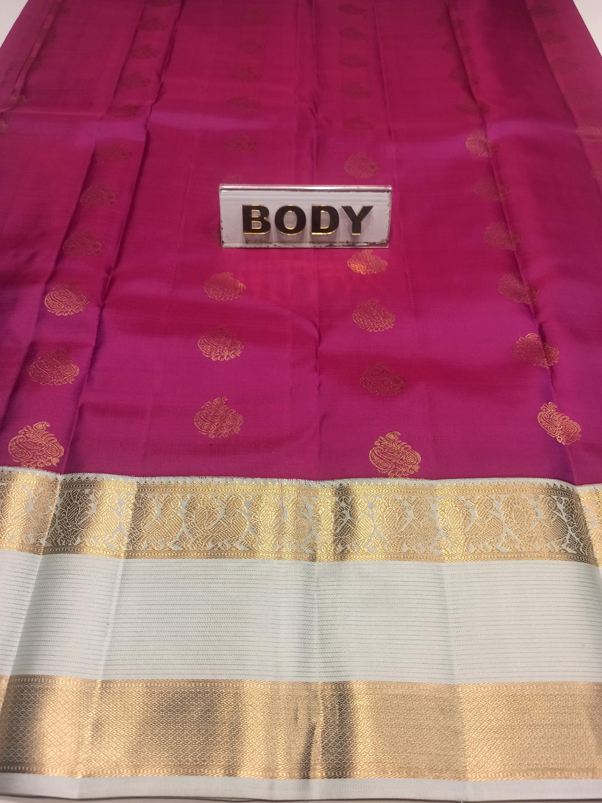 Pure Kanchipuram Silk Saree.