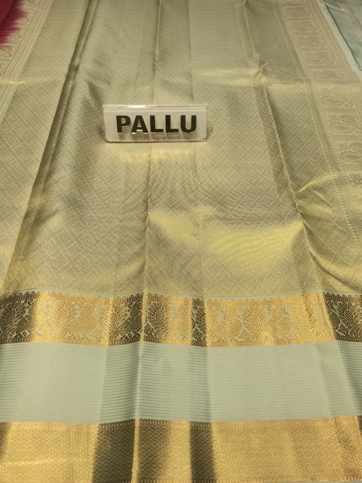 Pure Kanchipuram Silk Saree.