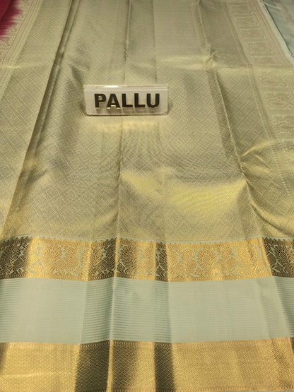 Pure Kanchipuram Silk Saree.