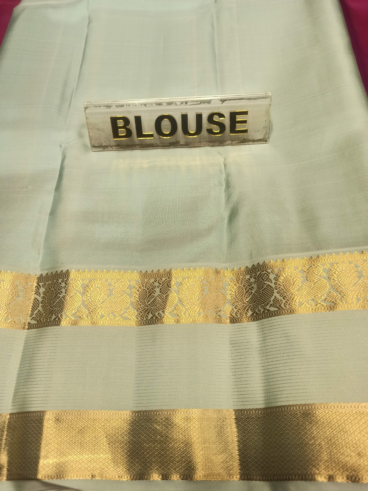 Pure Kanchipuram Silk Saree.