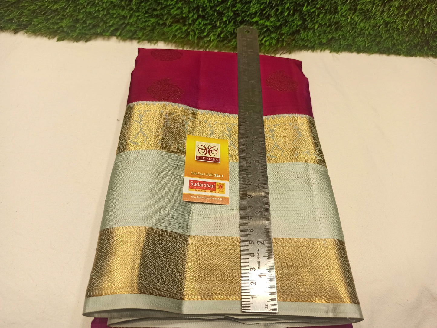 Pure Kanchipuram Silk Saree.