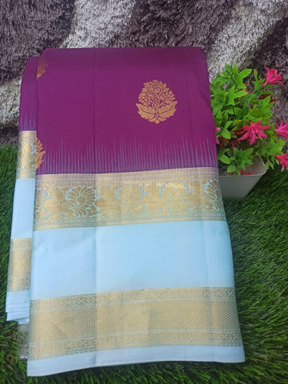 Pure Kanchipuram Silk Saree.