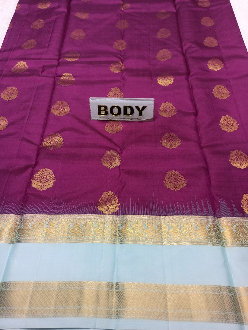Pure Kanchipuram Silk Saree.