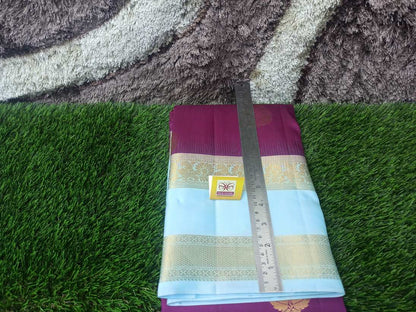 Pure Kanchipuram Silk Saree.