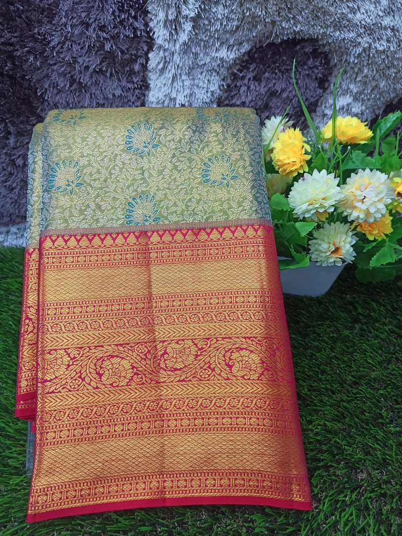 Pure Kanchipuram Silk Saree.