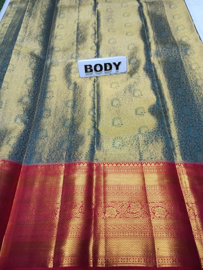 Pure Kanchipuram Silk Saree.