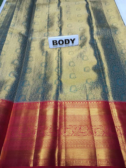 Pure Kanchipuram Silk Saree.