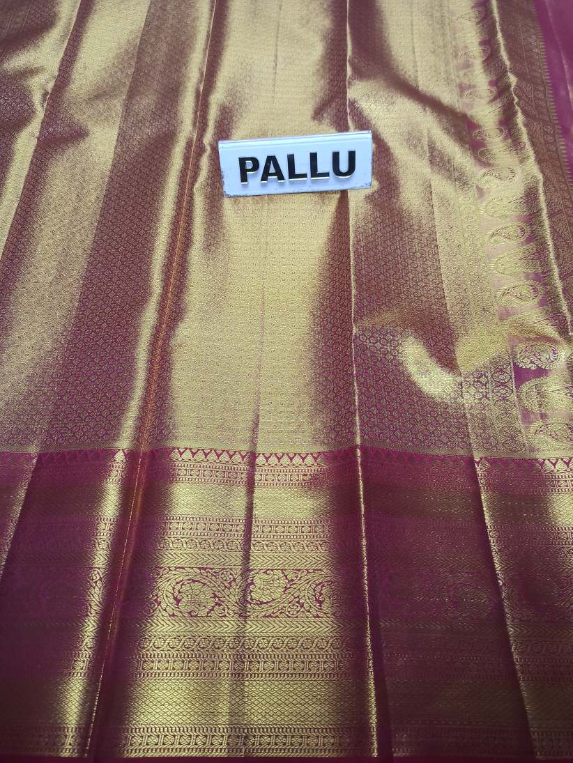 Pure Kanchipuram Silk Saree.