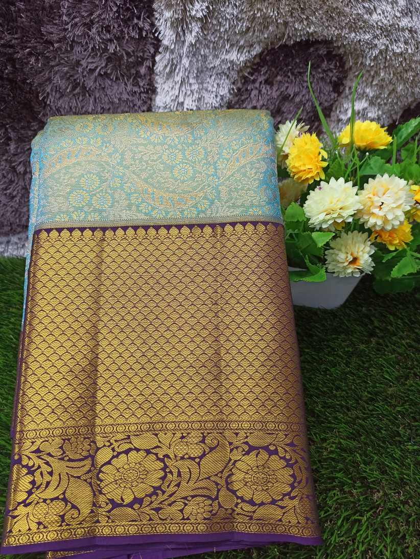 Pure Kanchipuram Silk Saree.