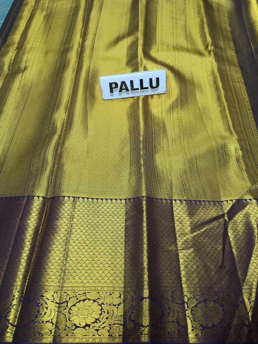 Pure Kanchipuram Silk Saree.