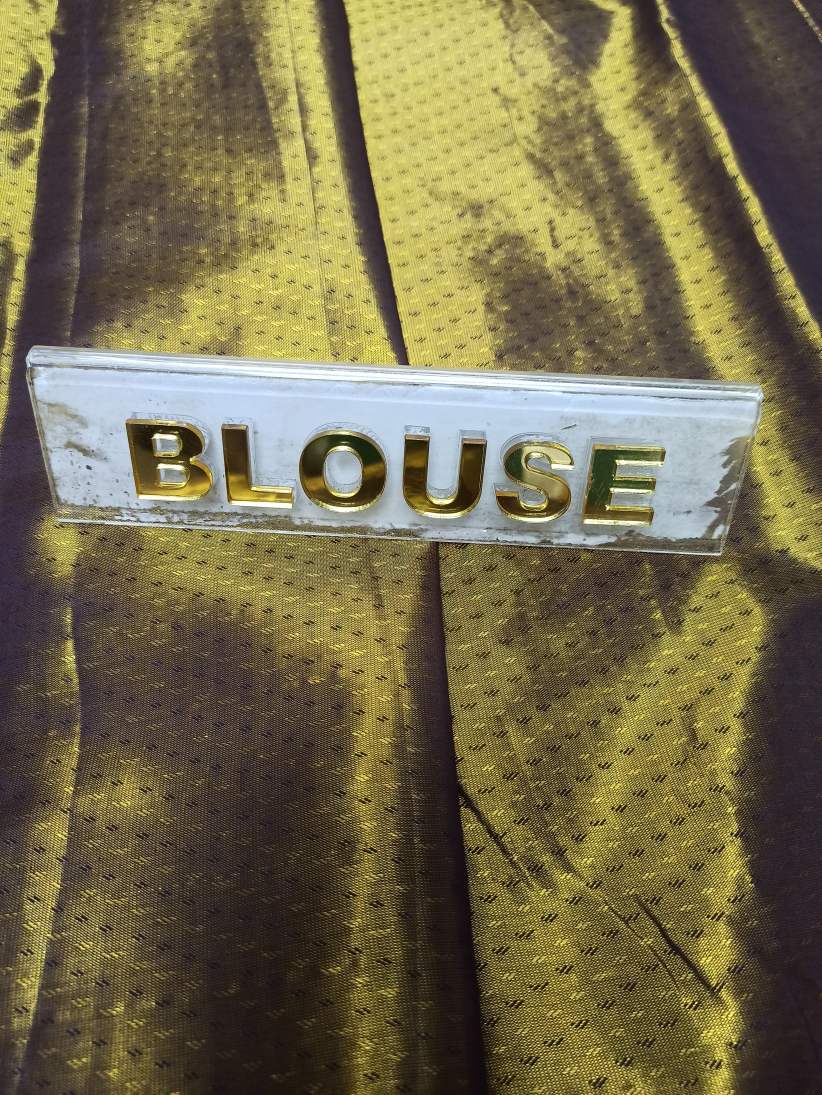 Pure Kanchipuram Silk Saree.