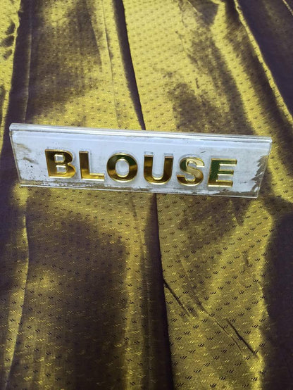 Pure Kanchipuram Silk Saree.