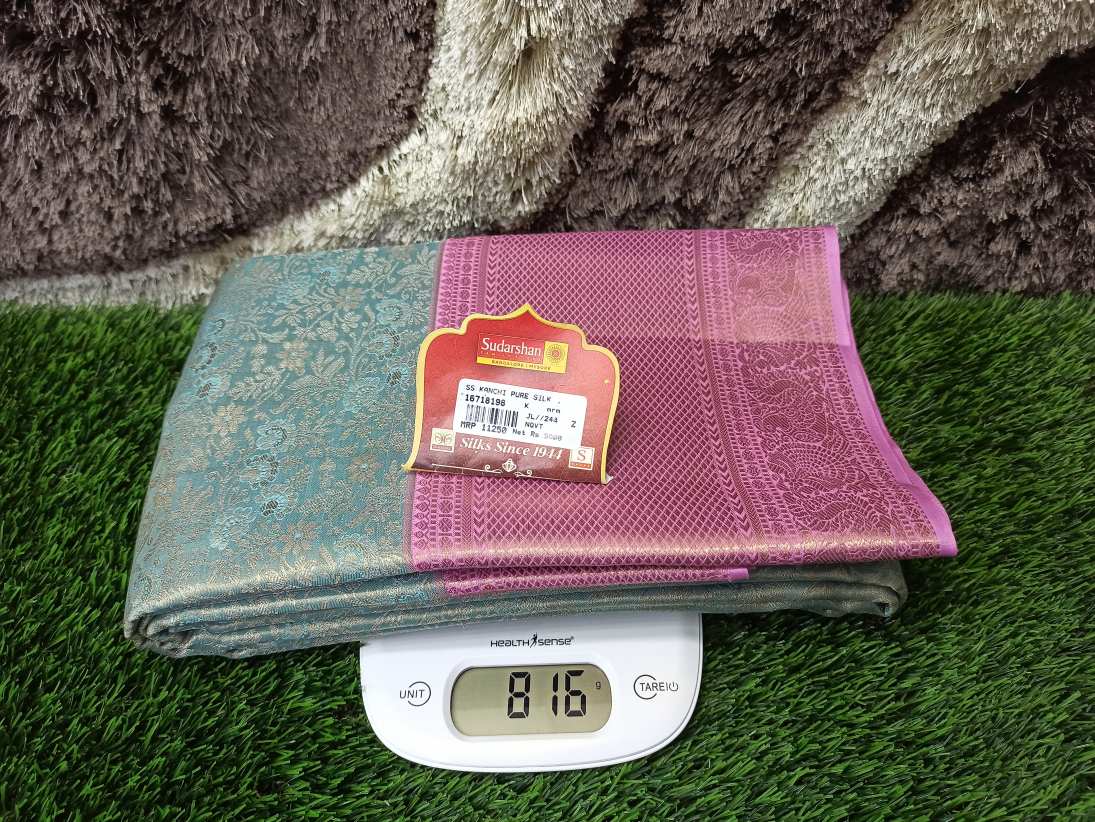 Pure Kanchipuram Silk Saree.