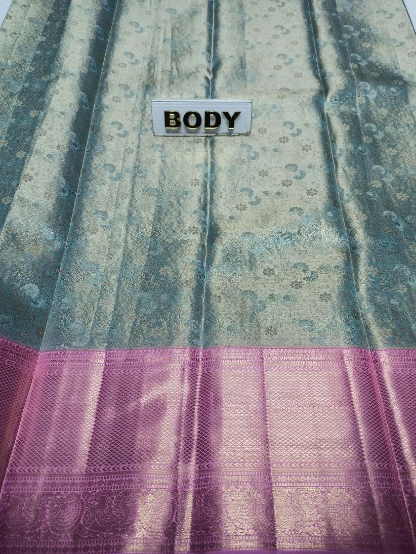 Pure Kanchipuram Silk Saree.