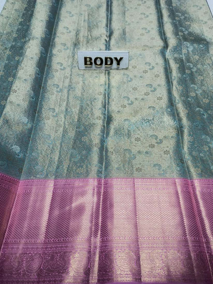 Pure Kanchipuram Silk Saree.