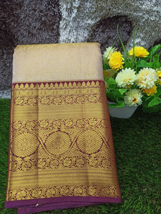 Pure Kanchipuram Silk Saree.
