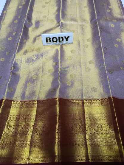 Pure Kanchipuram Silk Saree.