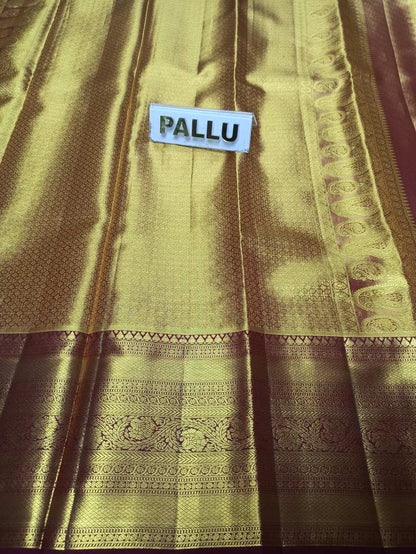 Pure Kanchipuram Silk Saree.