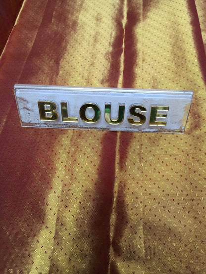 Pure Kanchipuram Silk Saree.