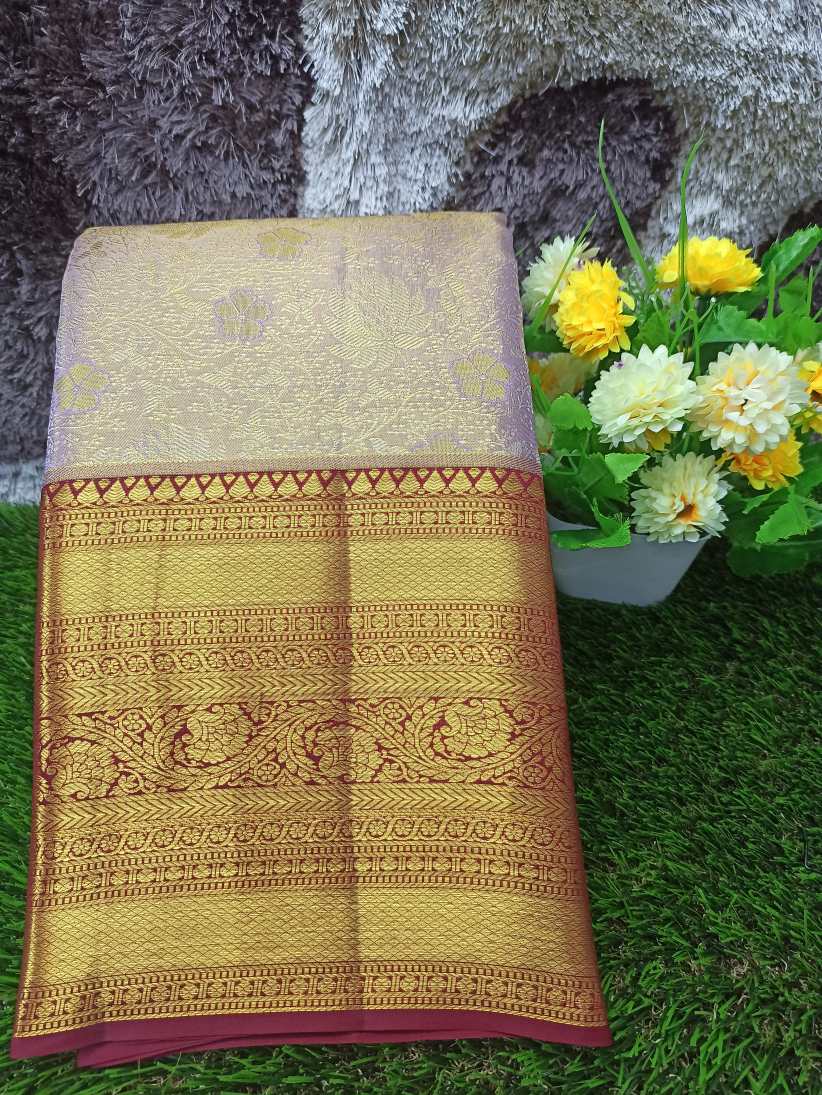 Pure Kanchipuram Silk Saree.
