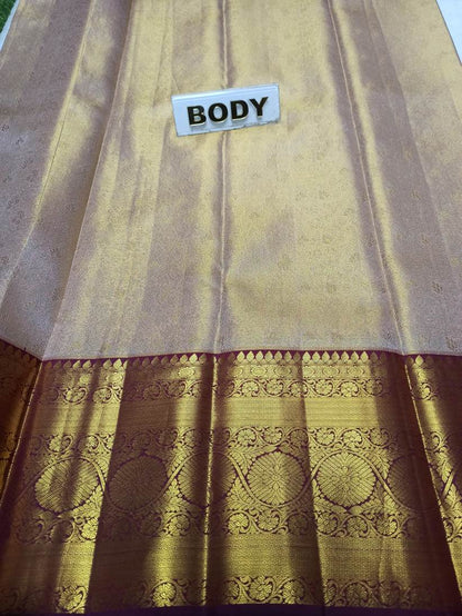 Pure Kanchipuram Silk Saree.