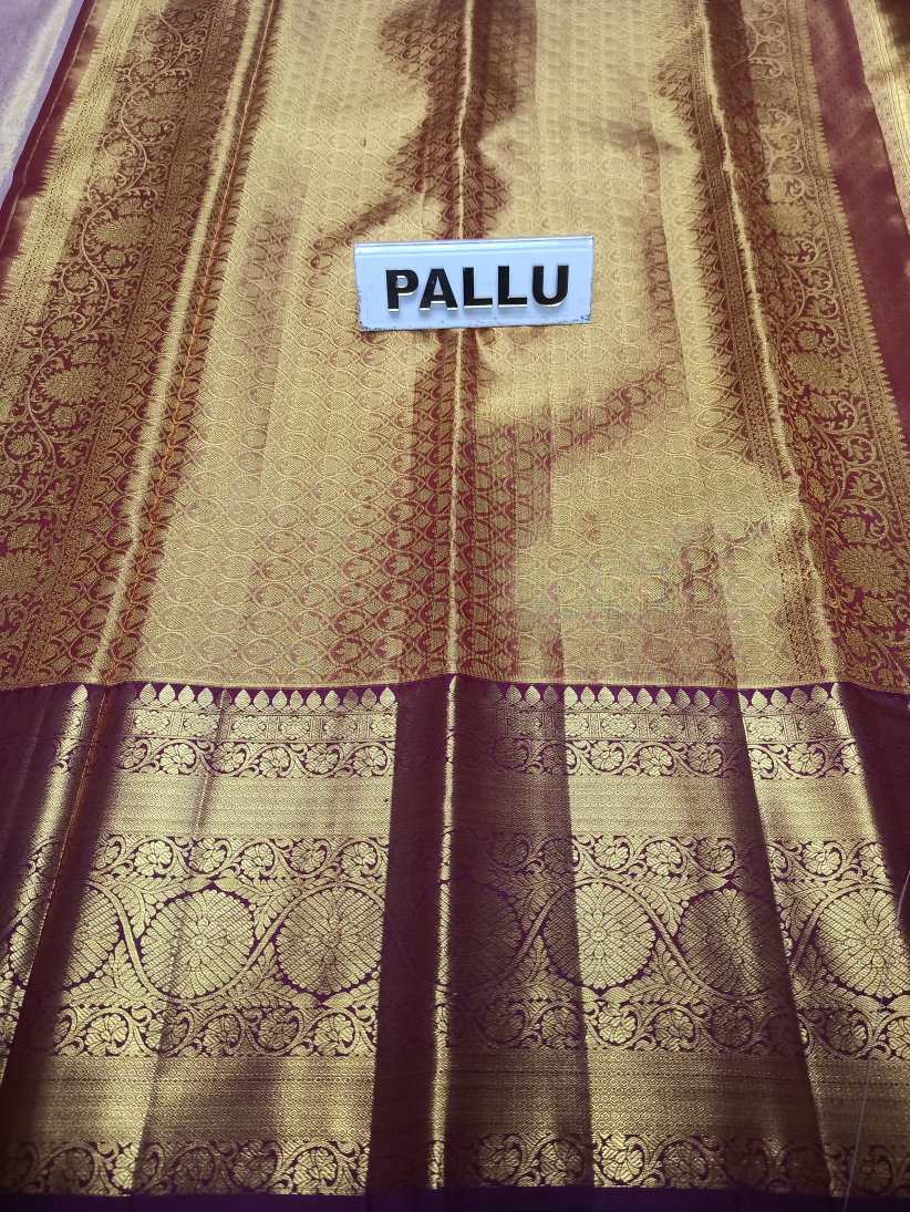 Pure Kanchipuram Silk Saree.