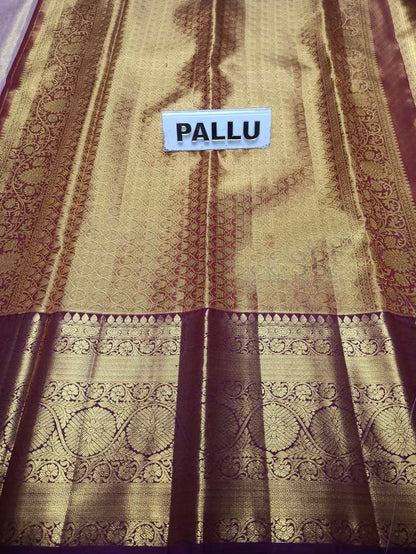 Pure Kanchipuram Silk Saree.