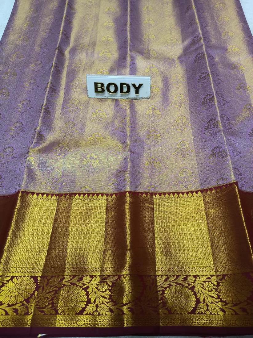 Pure Kanchipuram Silk Saree.