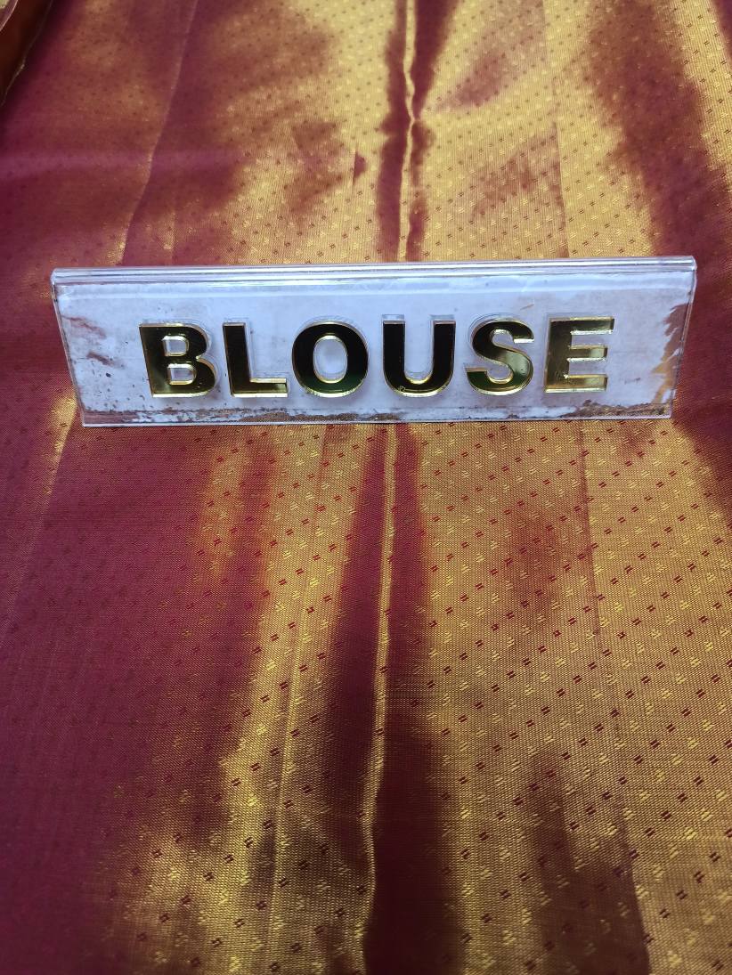 Pure Kanchipuram Silk Saree.